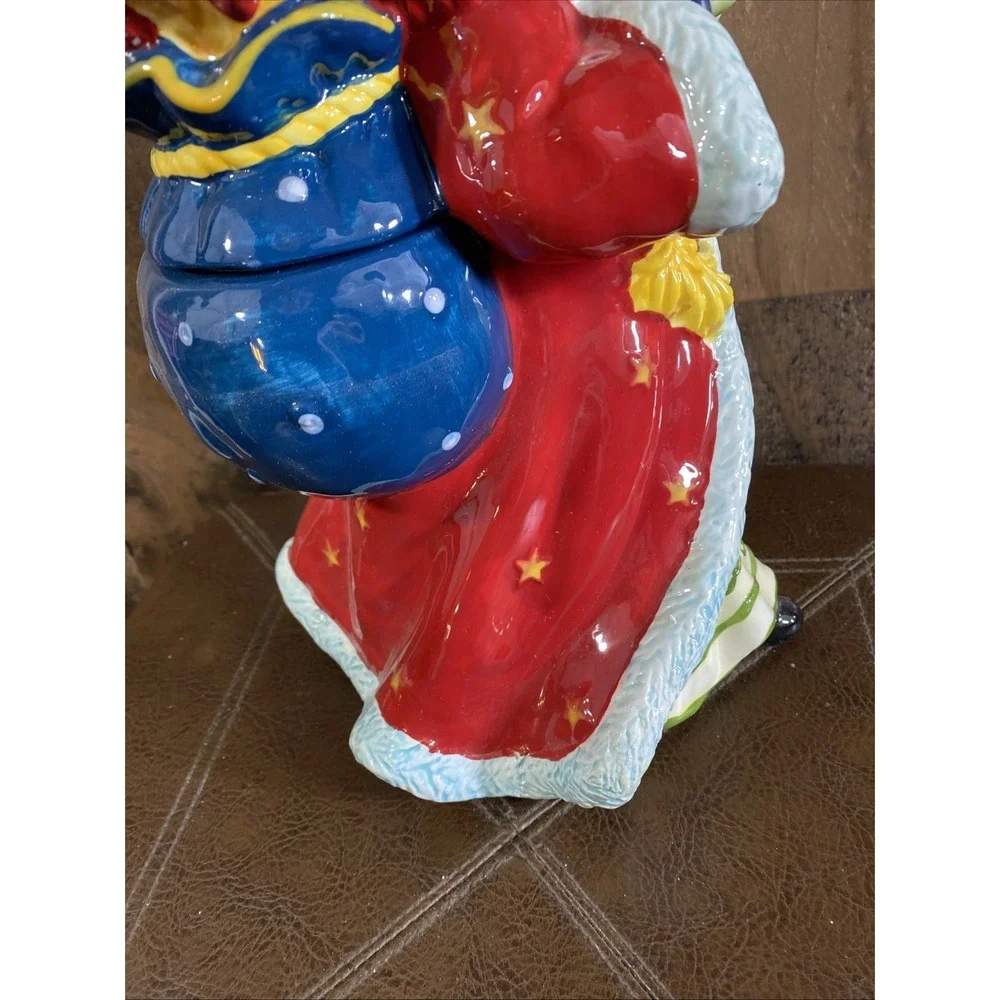 JC Penney Home Collection Santa Clause Collectors Edition W/ Tree Toy Sack 2006